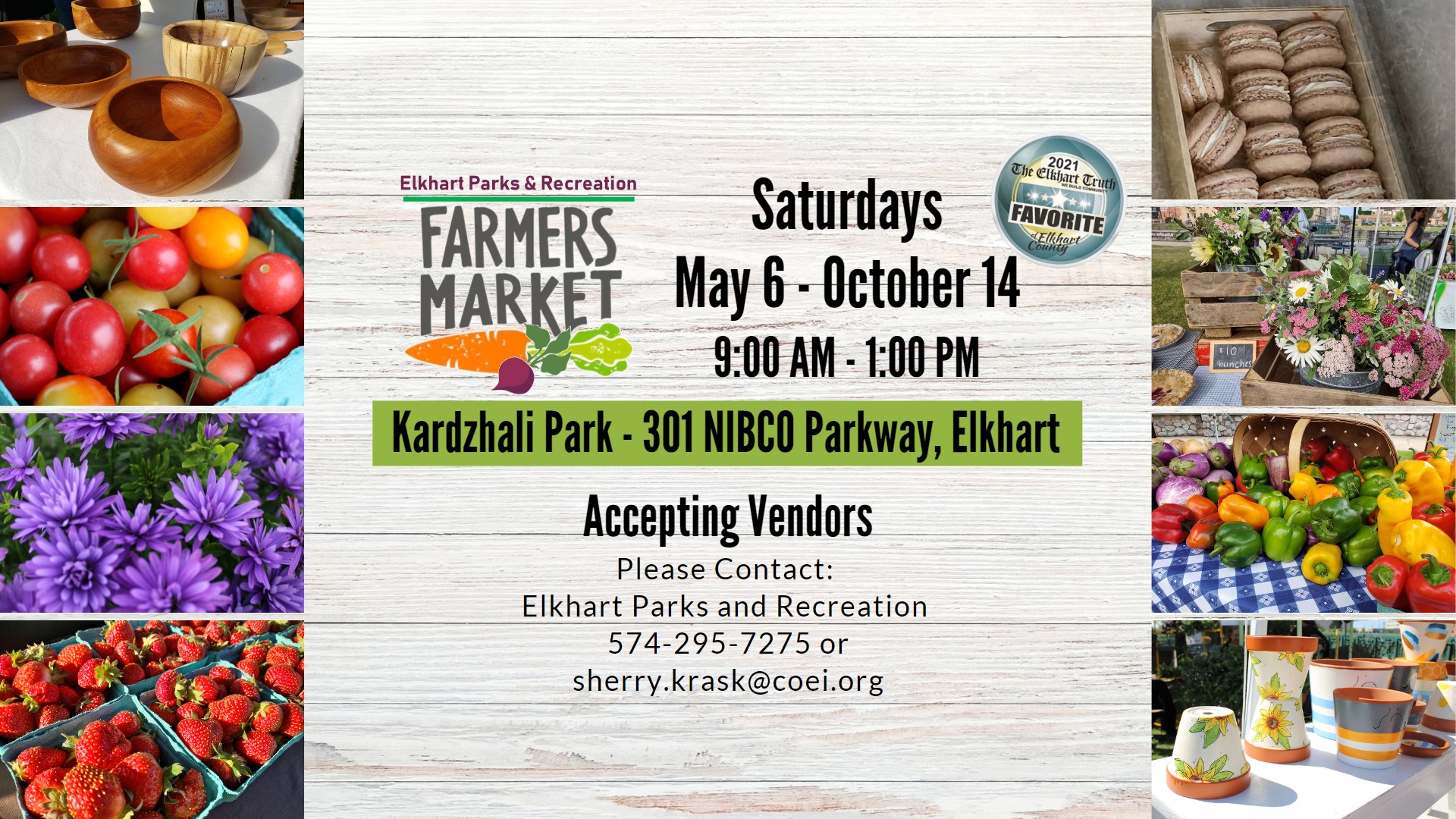 Elkhart Farmers Market - Downtown Elkhart